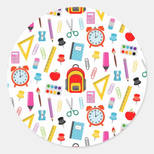 Leerlingencadeau | Goede leraren weten hoe Ronde Sticker (Voorkant)