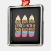 Leerlingencadeau | Kindergarten Metalen Ornament (Links)