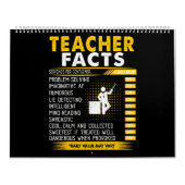 Leerlingencadeau | Leerkrachten Facts Kalender (Hoes)