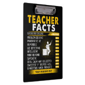 Leerlingencadeau | Leerkrachten Facts Klembord (Rechts)