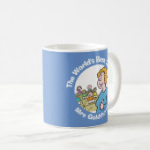 Leerlingencadeau. 's Werelds beste leraar Vrouw Koffiemok (Voorkant rechts)