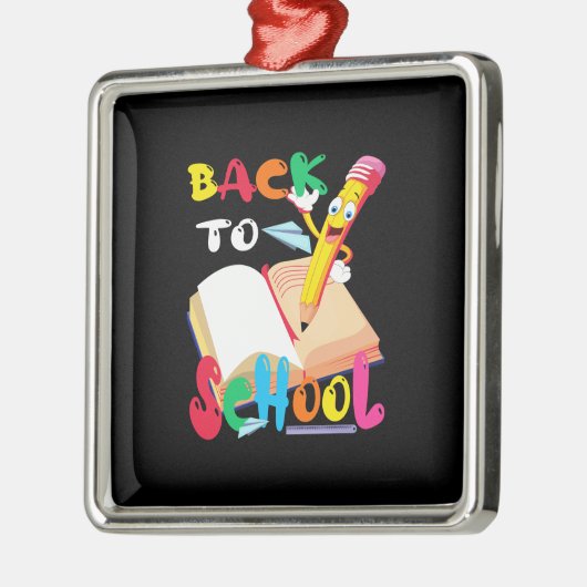 Leerlingencadeau | Terug naar school Metalen Ornament (Links)