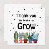 Leerlingencadeautje, bedankt voor je hulp (Voorkant / Achterkant)
