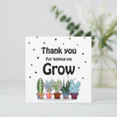 Leerlingencadeautje, bedankt voor je hulp (Staand voorkant)