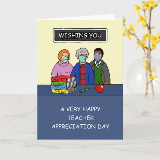 Leerlingendag Kaart (Gele Bloem)