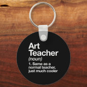 Leerlingendefinitie grappig terug naar school eers sleutelhanger (Voorkant)