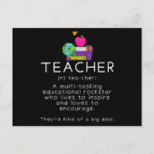 Leerlingendefinitie - Leerleraar Briefkaart (Voorkant)