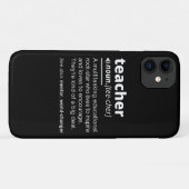 Leerlingendefinitie - Leerleraar Case-Mate iPhone Case (Achterkant (horizontaal))