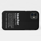 Leerlingendefinitie - Leerleraar Case-Mate iPhone Case (Achterkant (horizontaal))