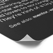 Leerlingendefinitie - Leerleraar Poster (Hoek)