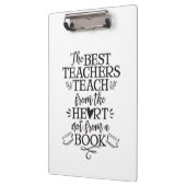 Leerlingenklasse Cadeauidee Dank u Klembord (Links)