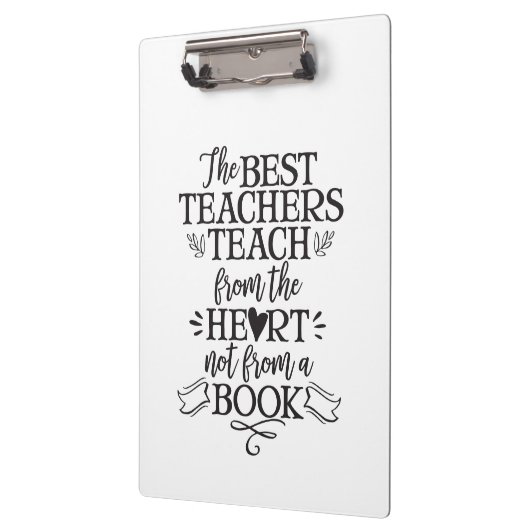 Leerlingenklasse Cadeauidee Dank u Klembord (Links)