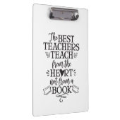 Leerlingenklasse Cadeauidee Dank u Klembord (Rechts)