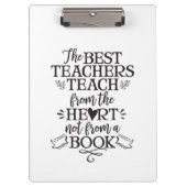 Leerlingenklasse Cadeauidee Dank u Klembord (Voorkant)