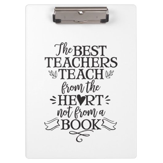 Leerlingenklasse Cadeauidee Dank u Klembord (Voorkant)