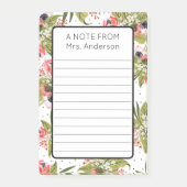 Leerlingenlaptop — Speciaal cadeau voor leraar Post-it® Notes (Voorkant)