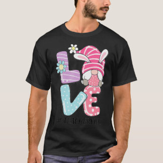 Leerlingenleven paasmakerij bunny Love Funny Easte T-shirt