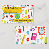 Leerlingenpatroon Visitekaartje (Voorkant / Achterkant)