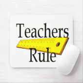 Leerlingenregel Mousepad Muismat (Met muis)