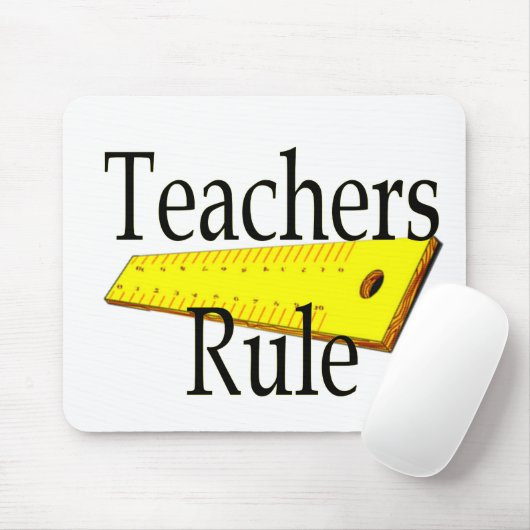 Leerlingenregel Mousepad Muismat (Met muis)