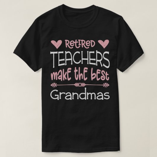 Leerlingenvervroegde prijsopgave Best Grandmas Ret T-shirt (Design voorkant)