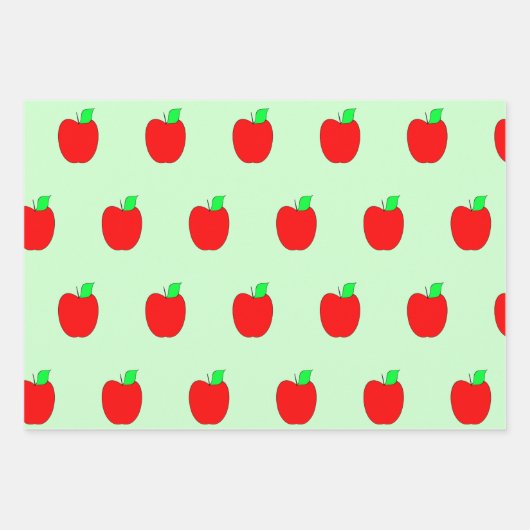 Leerlingenwaardering Apple Wrapping Paper (Voorkant 3)