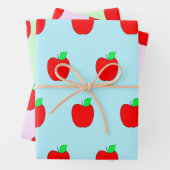 Leerlingenwaardering Apple Wrapping Paper (In situ)