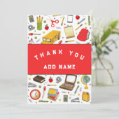 Leerlingenwaardering Bedankkaart (Staand voorkant)