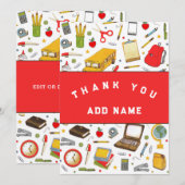 Leerlingenwaardering Bedankkaart (Voorkant / Achterkant)