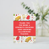 Leerlingenwaardering Bedankt (Staand voorkant)