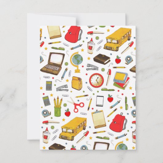 Leerlingenwaardering Bedankt (Achterkant)