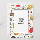 Leerlingenwaardering bedankt kaart (Achterkant)