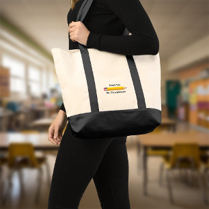 Leerlingenwaardering Bedankt Tote Bag