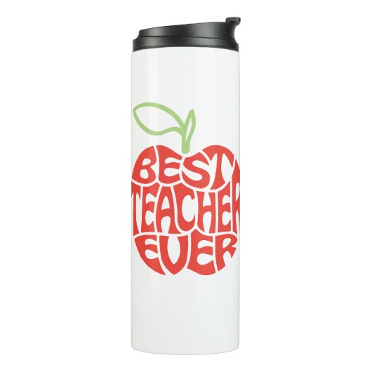 Leerlingenwaardering - Beste leraar ooit Thermosbeker (Gedraaid links)