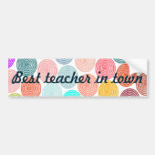 Leerlingenwaardering Bumpersticker (Voorkant)