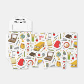 Leerlingenwaardering cadeau voor voordeur bedankdoosjes (Uitgevouwen)