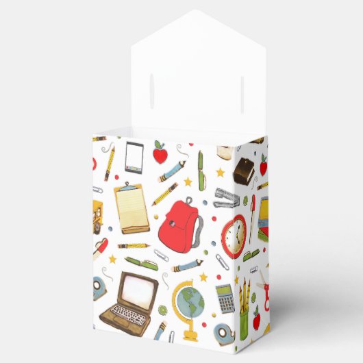 Leerlingenwaardering cadeau voor voordeur bedankdoosjes (Geopend)