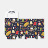 Leerlingenwaardering cadeau voor voordeur bedankdoosjes (Uitgevouwen)