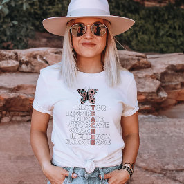 Leerlingenwaardering Cadeaudocenten Aangepast dock T-shirt