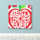 Leerlingenwaardering Canvas Afdruk (Insitu (Houten vloer))