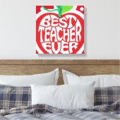 Leerlingenwaardering Canvas Afdruk (Insitu (Slaapkamer))