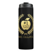 Leerlingenwaardering Faux Gold Foil Aangepaste naa Thermosbeker (Voorkant)