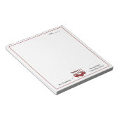 Leerlingenwaardering harten notitieblok (Schuin)