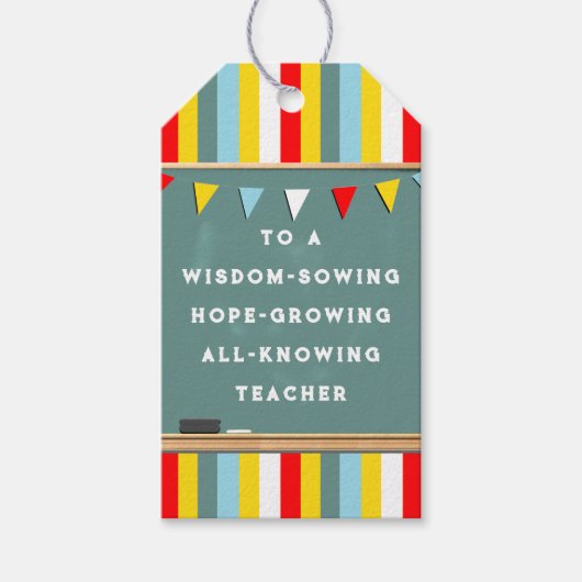 Leerlingenwaardering — Labels Cadeaulabel (Voorkant)