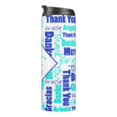 Leerlingenwaardering meertalig Dank je vervagen Thermosbeker (Geroteerd rechts)