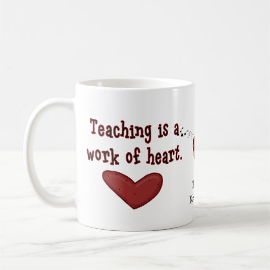 Leerlingenwaardering Mok hart (Links)