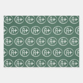 Leerlingenwaardering naar school inpakpapier vel (Voorkant 2)