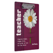 Leerlingenwaardering op aangepaste naam Cadeaus Klembord (Rechts)