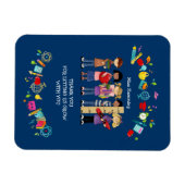 Leerlingenwaardering op aangepaste naam Cadeaus Magneet (Horizontaal)
