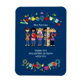 Leerlingenwaardering op aangepaste naam Cadeaus Magneet (Verticaal)